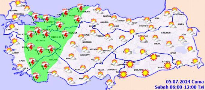 Kuvvetli sağanak geliyor! Meteoroloji il il uyardı: Sel ve su baskınına dikkat - Resim: 35